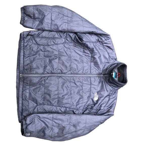 Vintage The North Face Jacket Gray Puffer Coat Gray Large - Picture 9 of 16